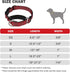 Martingale Dog Collars: Reflective Nylon with Quick Release Buckle, Adjustable No Slip Training Collar (X-Small, Red)