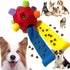 Furry Fellow Snuffle Ball Interactive Dog Toy - Hidden Treats for Slow Food Training and Playtime