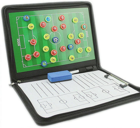 Soccer Coaching Tactical Board, Portable Magnetic Football Coach Blackboard, Sport Gift Training Assistant Kit