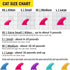 zetpo Cat Nail Caps, Cat Claw Covers with Adhesives and Applicators (M, 5X Solid Random Colors | 100 pcs)