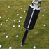 HOW TRUE Portable Golf Ball Retriever, Shag Bag Pick Up with Removable Tube, Pocket Shagger Storage