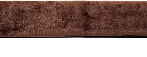 BIRDROCK HOME 3" Memory Dog Bed - Ultra Soft Plush Pet Mat (34 x 22, Brown)