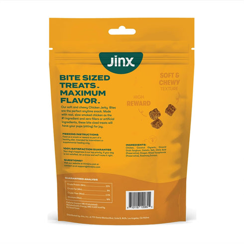 15oz Jinx Chicken Bites Jerky Dog Treats - Soft & Chewy, All Natural Dog Jerky Treats with Cage-Free Chicken - Pet