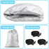 SPORTYOUTH Jet Ski Cover for 3 Seater, Waterproof PWC Trailerable Cover, Fits Length 136" to 145", Heavy Duty