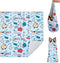 Cat Grooming Wrap for Cutting Nails, 27.5 * 27.5in Self-Adherent Cat Scratching