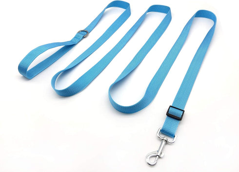 TAIAN Adjustable Nylon Dog Leash, 10 Foot Long Leash for Medium Large Dogs