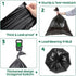 120 8 5 Portable Camping Toilet Bags, Gallon Emergency Camp Potty Poop Bags for Adults, Thickened Trash Waste Bags