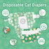 (24Pcs, Pet Soft Disposable Cat Diapers - Diaper for Female & Male Cats, Puppy Doggie Diapers for Female Dogs