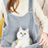 Pet Carrier Apron with Sleeping Pocket, Portable Hands-Free Shoulder Front Cat Sling Carrier Bag for Small Dog