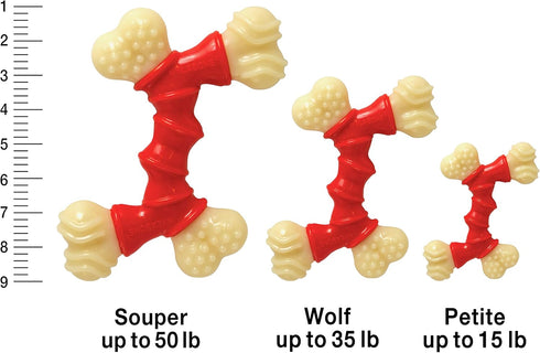 Nylabone Power Chew Double Bone - Long Lasting Chew Toy for Dogs X-Large (50+ lbs).