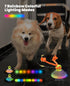 Xeuch Interactive Dog Toys, Automatic Moving and Rolling LED Light Up Dogs Ball with Rope, Motion-Activated Wicked Ball