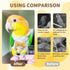 AQOYNQ 6 PCS Bird Diaper, Parrot Diaper Flight Suit, Cute Pigeon Pants, Waterproof Inner, Reusable, Suitable