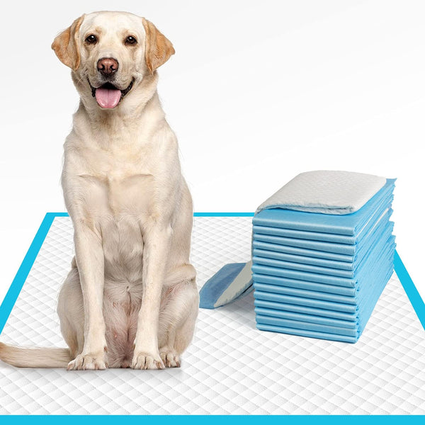 IMMCUTE Dog Pee Pads Extra Large 28"x34", X-Large Training Puppy Pee Pads