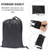 20-150lb Dog Sling for Large Dogs, Heavy Duty Portable Lift Harness, Black, Large, Hind Leg Support