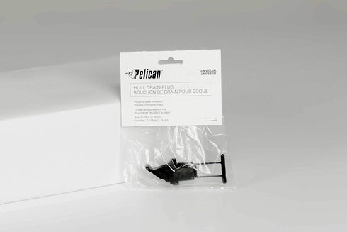 Pelican PS0145-2 Kayak Drain Plug - 3/4 inch Diameter with Installation Hardware, Compatible with Most Brands