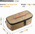 TRIWONDER Camping Travel Cookware Organizer Bag, Portable Pouch for Outdoor Barbecue Cooking Utensils Storage
