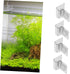 4pcs Fish Tank Cover Bracket - Stainless Supports for Glass Lid Support