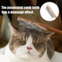 3 Pack Solid Wood Combs for Cats and Dogs - Tangle and Knot Remover - Flea Lice Comb with Rounded Stainless Steel Teeth
