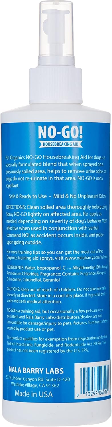 Pet Organics NaturVet No-Go! Housebreaking Aid Dog Spray