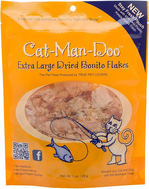 Cat Man Doo Bonito Flakes 1 Oz Bag - Pack of 2