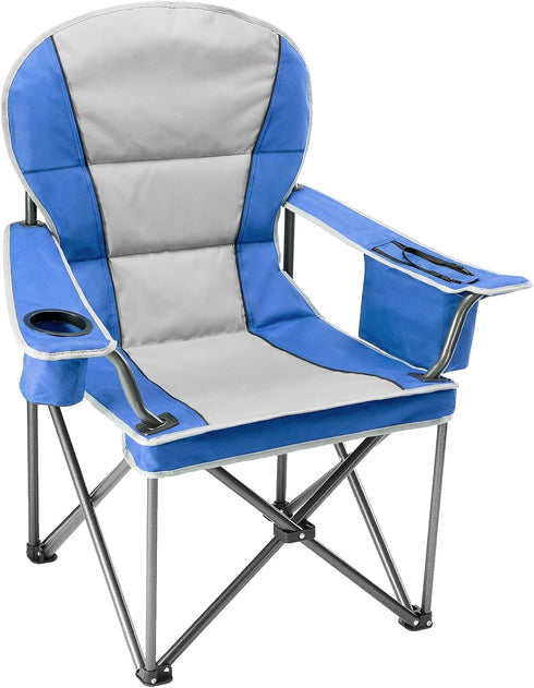 NEWBULIG Oversized Folding Camping Chair for Adults, Portable Outdoor Collapsible Chairs, 500