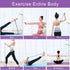 FYY Figure 8 Resistance Bands, Yoga Resistance Band Stretch Fitness Equipment for Home Workout