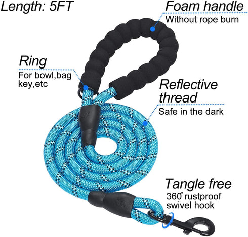 Dog Harness Step-in Breathable Vest Harnesses for Small/Medium Dogs (Blue)