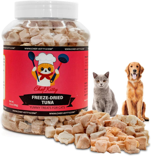 Tuna Cat Treats, 100% Wild Caught | Freeze Dried Dog Treats, High