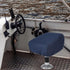 CrystalSylara 2 600d Pcs Boat Seat Covers Waterproof Oxford Pontoon Captain Chair Covers, Fabric Folding Cover