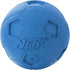 Nerf Dog Soccer Ball Toy, Interactive Squeaker, 2.5 Inches, Medium/Large Breeds, Two Pack, Blue & Red