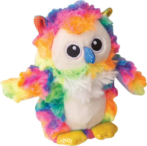 Health Extension SNUG AROOZ Cute Baby Hootie The Owl Stuffed Animal for Dogs, Durable Soft Crinkle & Squeaky Toy
