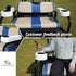 Golf Cart Armrest with Cup Holder for Rear Seat Kit