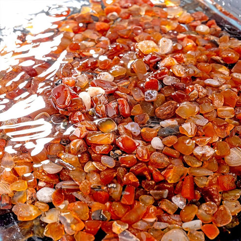 Decorative Polished Rocks, Gravel Rocks for Plant Flower Pots, Succulents, Aquariums, DIY Craft (2.2 LBS, Brown)