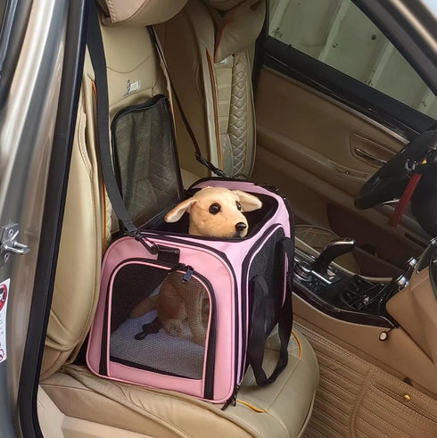 ROSEBB 15 Lbs,of Cat Carrier Dog Carrier Pet Carrier Cat Bags for Small Medium Cats Dogs Puppies of Airline Approved