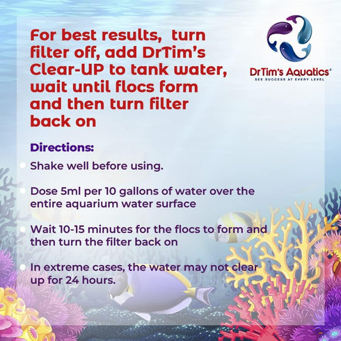 DrTim's Aquatics Reef Clear-Up, 32 oz