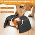 3/4 Yipetor Slow Feeder Dog Bowls for Liquid Treat, Entertained Ball-in Bone Broth Dog Lick Bowl, Cup Yogurt Pup Lick