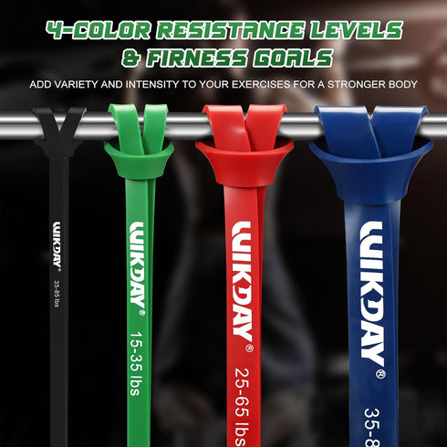 Resistance Bands, Pull Up Bands, Workout Bands for Exercise, Heavy Resistance Band Set for Men & Women