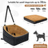 30lbs, NEEZUKAR Dog Car Seat for Small Medium Dogs,Detachable Washable Dog Booster Seat Under Pet Car Seat Travel Bed