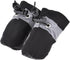 GabeFish Adjustable Drawstring Anti Slip Dog Socks Shoes, Boot Paw Protectors for Small Medium Pets Cats, Black Small