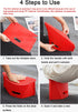 COLLMORE 0.5 Foldable Portable Stool, in Effortless to Carry, Lightweight Collapsable Folding Chair for Hiking Picnic