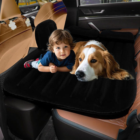 2 Car Air Mattress Portable Car Bed Back Seat Camping Bed Inflatable Dog Bed for Car Universal SUV Camping Mattress