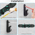 Upgrade Snowboard Wall Mount Clips, Horizontal Skateboard Rack, Storage Display Stand for Room, Garage