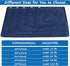Dog Crate Pad (23"x 36"), Anti-Slip Dog Crate Mat for Sleeping, Washable Kennel Pad in Dark Color