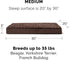 Furhaven Cooling Gel Dog Bed for Medium/Small Dogs | Removable Washable Cover, Up to 35 lbs - Chocolate