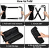 13 Inch Portable Folding Stool Camping Stool for Adults with Side Pocket, Ultralight Small Foldable Pocket Chair