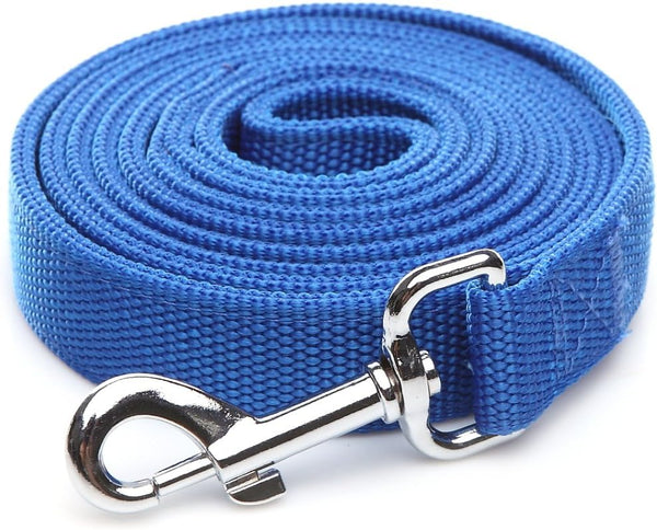 4 FT/6 FT/7 FT Nylon Dog Leash, 1 Inch Wide, 2-Layer for Medium Large Dogs
