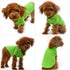 lovelonglong Basic Dog Polo Shirts Premium Cotton, Polo T-Shirts for Large Medium Small Dogs - Two-Button Collar Blank