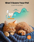 4 1, 2000mAh Trimmer oneisall Quiet Dog Grooming Kit in LED Light Dog Nail Grinder, Pet Grooming Clippers Paw for Paw