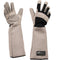 PetFusion Multipurpose Pet Glove for Grooming, Vet Trips, Handling - Puncture & Scratch Resistant, Water Resistant, Grey