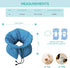 Cat Recovery Collar, Soft Adjustable Cone Alternative, Lightweight Waterproof Fasteners Collars for Cats, Kittens,